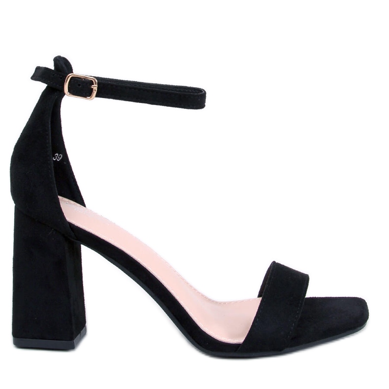 Aisha Sandales à talons noires le noir Aisha Sandales à talons noires le noir