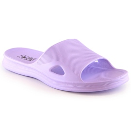 Chaussons mousse femme violet News 2520