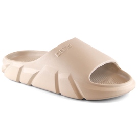 Chaussons plateforme femme beige Big Star LL274593 Chaussons plateforme femme beige Big Star LL274593