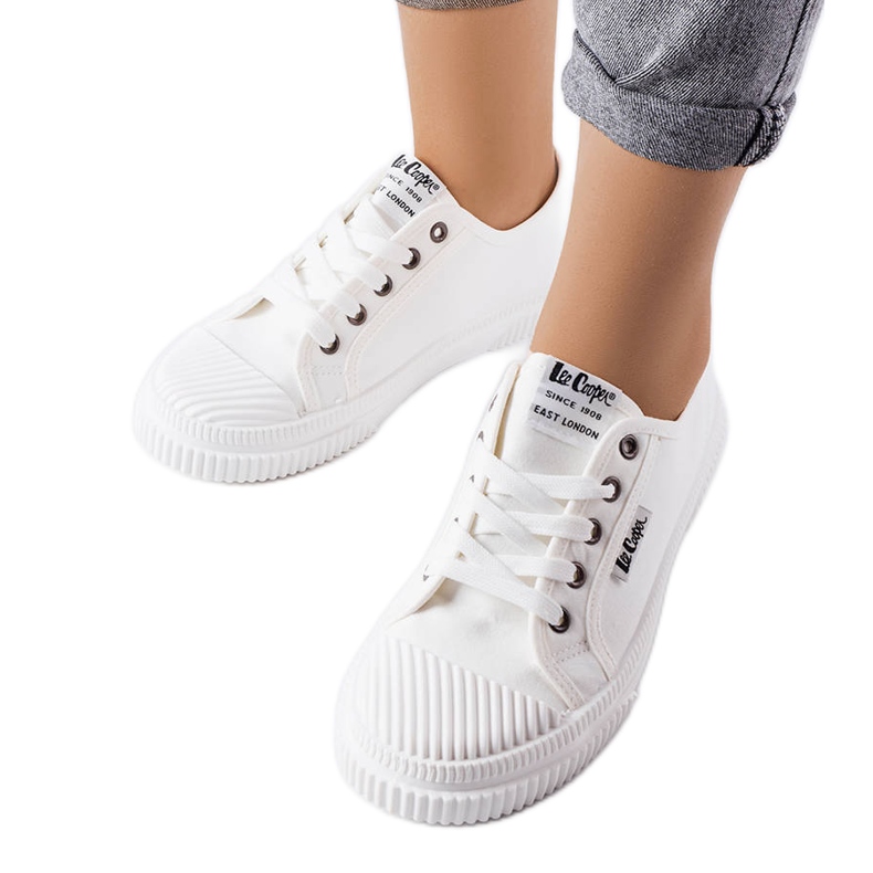 Baskets blanches Lee Cooper LCW-23-44-1613L
