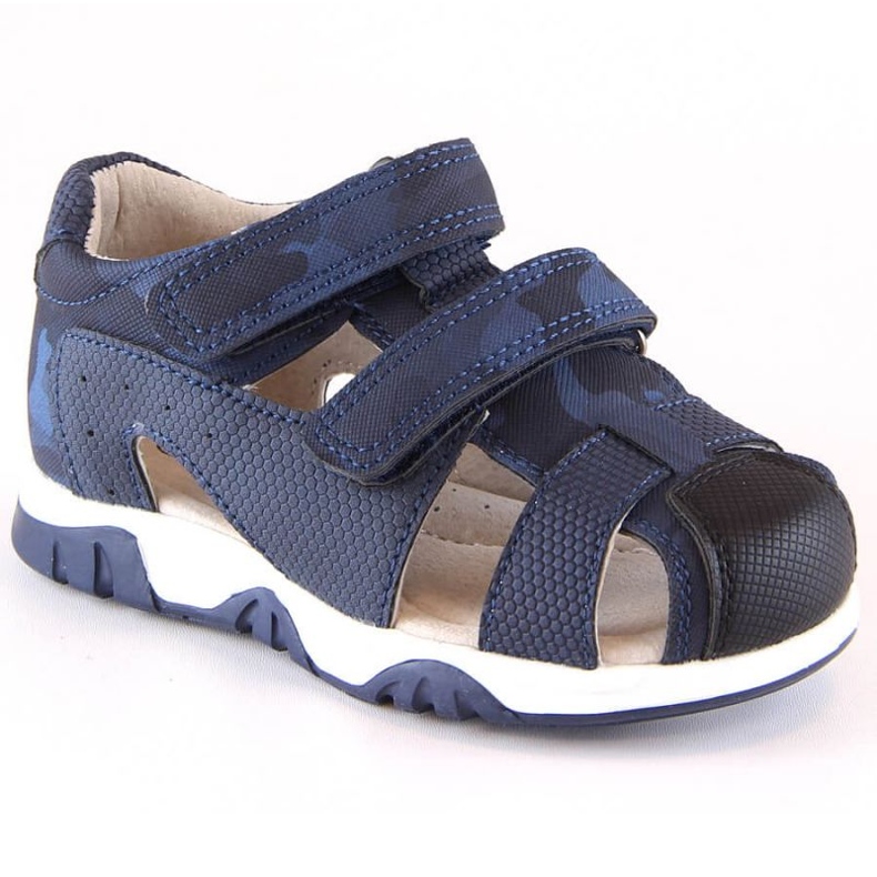 Sandales velcro camo News Jr 5909 bleu marine Sandales velcro camo News Jr 5909 bleu marine