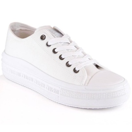 Baskets à plateforme Big Star W INT1874B blanches