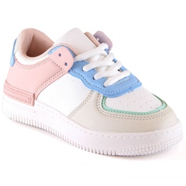 Vinceza Jr. JAN227 chaussures de sport à lacets multicolores