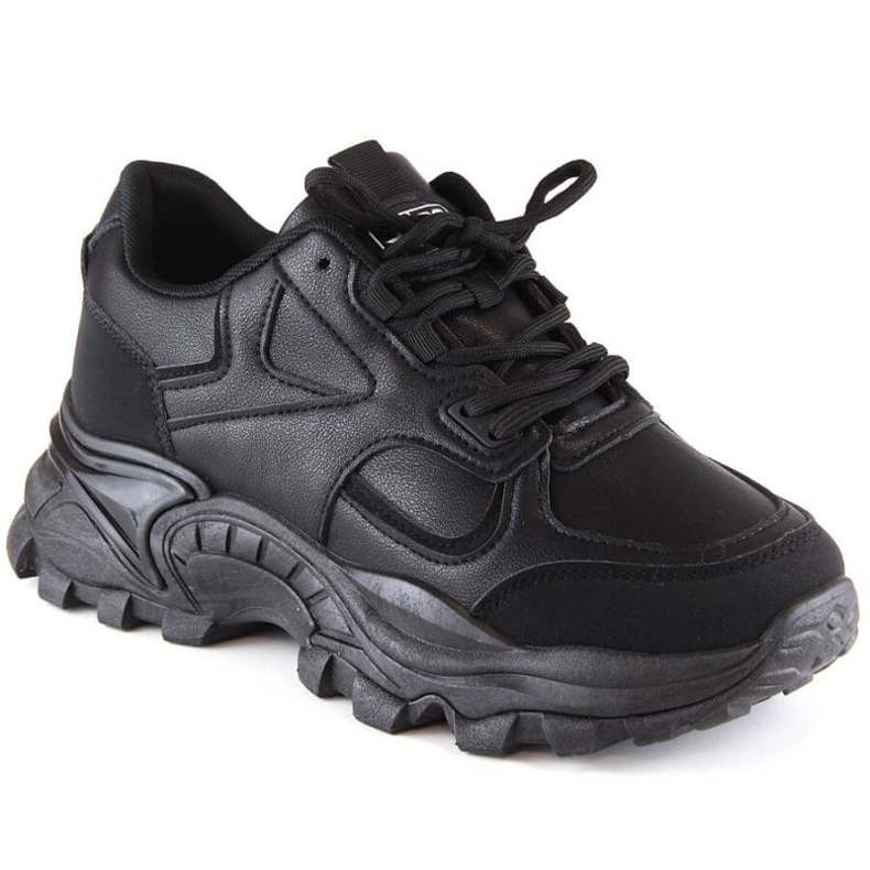Chaussures de sport sur la plate-forme eVento W EVE425A noir le noir