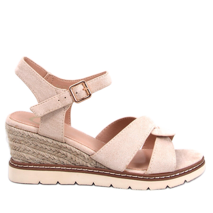 BM Espadrilles compens es Sermon Beige