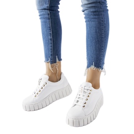 Baskets de sport blanc