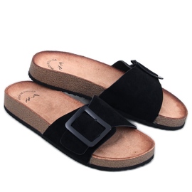 Claquettes à boucle Darke Negro noir