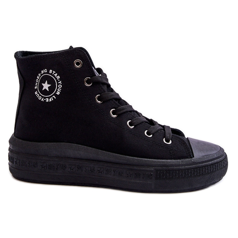Baskets Montantes Femme Big Star LL274A182 Noir le noir Baskets Montantes Femme Big Star LL274A182 Noir le noir