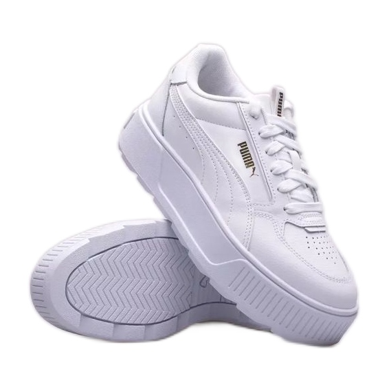Chaussures Puma Karmen Rebelle 387212-01 blanche Chaussures Puma Karmen Rebelle 387212-01 blanche