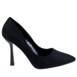 Seastar Escarpins en daim noir pour femme Camerin le noir