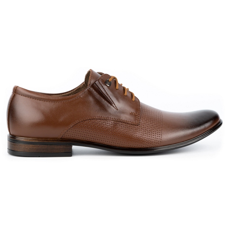 Olivier Chaussures élégantes en cuir pour hommes 302T3 marron brun Olivier Chaussures élégantes en cuir pour hommes 302T3 marron brun