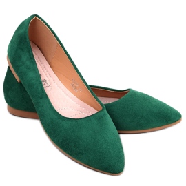 Seastar Keys Ballerines vertes semelle cuir