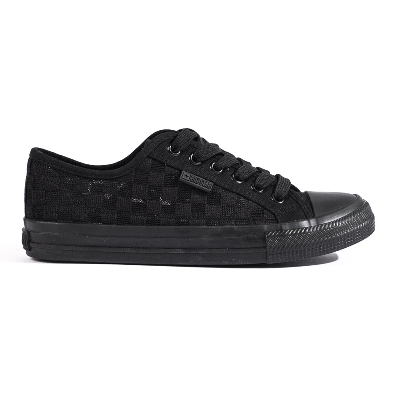 Baskets noires pour femmes Big Star LL274072 le noir