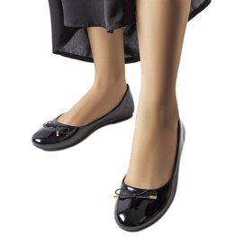 Ballerines vernis noir Lakewood le noir Ballerines vernis noir Lakewood le noir