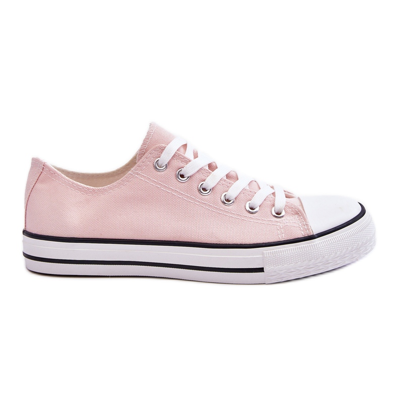 FR1 Baskets Basses Classiques Femme Rose Clair Vegas