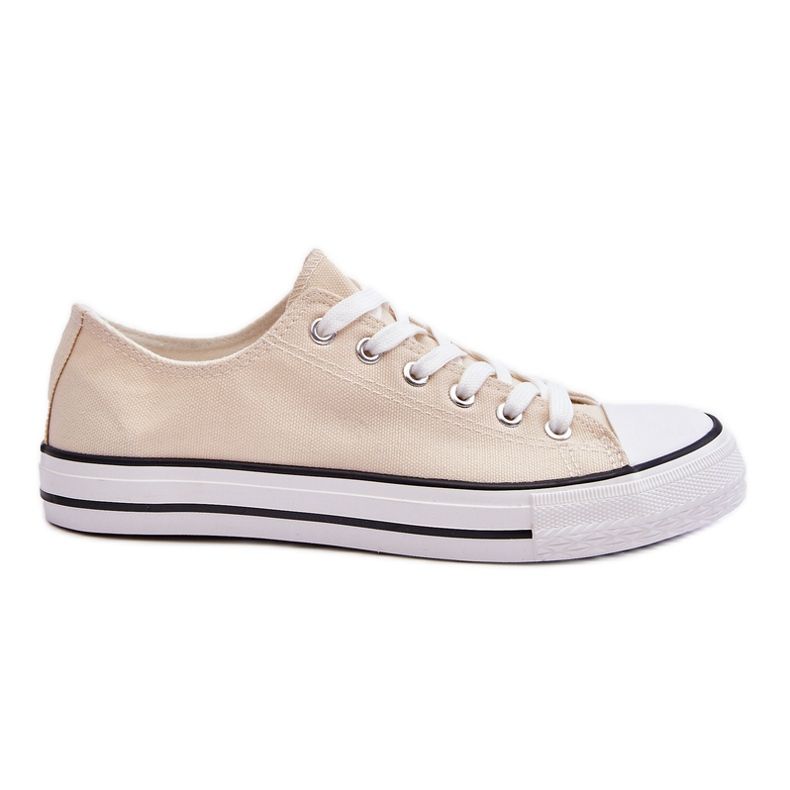 FR1 Baskets Basses Classiques Femme Beige Clair Vegas FR1 Baskets Basses Classiques Femme Beige Clair Vegas