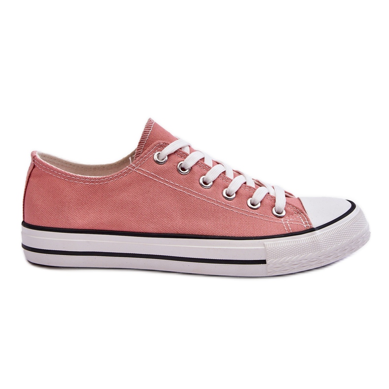 FR1 Baskets Basses Classiques Femme Rose Foncé Vegas