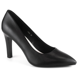 Escarpins noirs à talons pour femmes Sergio Leone 1446