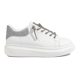 Chaussures de sport femme Shelovet blanches Chaussures de sport femme Shelovet blanches