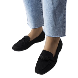 Mocassins Samika noirs le noir