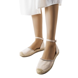 Espadrilles beiges de Licia