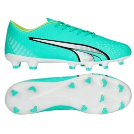 Chaussures de football Puma Ultra Play FG/AG M 107224 03 vert vert