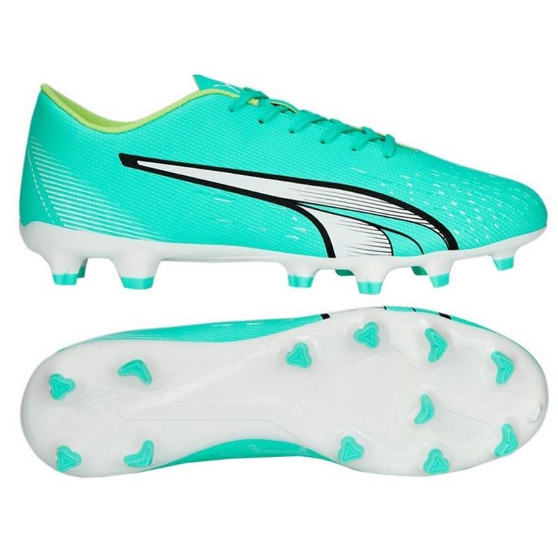 Chaussures de football Puma Ultra Play FG/AG M 107224 03 vert vert