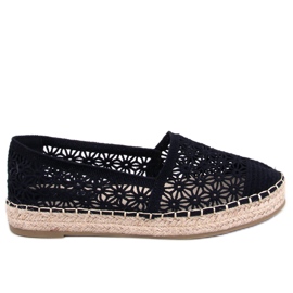 Espadrilles ajourées de Terian Black le noir
