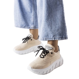 Baskets beiges Aisys