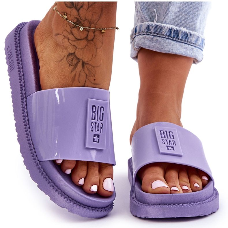 Chaussons Femme Big Star JJ274A304 Violet