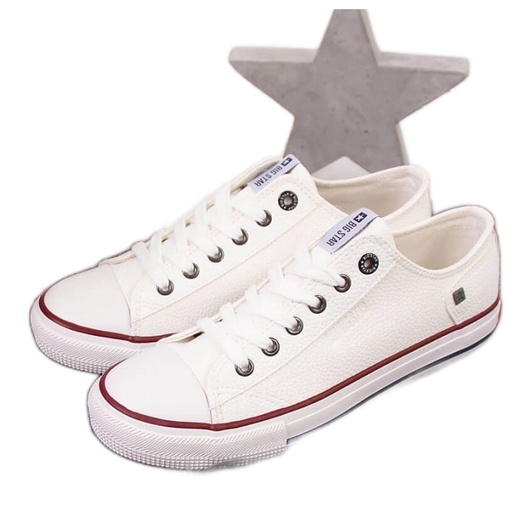 Chaussures, baskets Big Star W II274001 INT1555A blanche Chaussures, baskets Big Star W II274001 INT1555A blanche