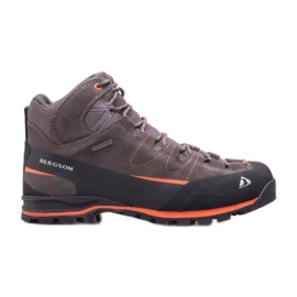 Chaussures de trekking Bergson Tahat 3.0 Mid M Stx Anth/Noir brun Chaussures de trekking Bergson Tahat 3.0 Mid M Stx Anth/Noir brun