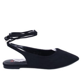Pirson Ballerines à talon ouvert Noir le noir