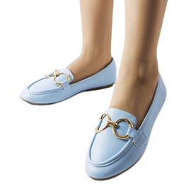 Mocassins Couturier bleus pour femme