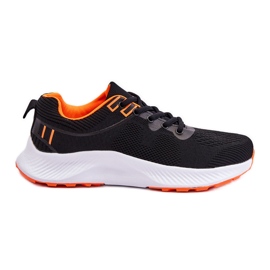 WR1 Chaussures de sport classiques pour femmes à lacets Noir-Orange Darla