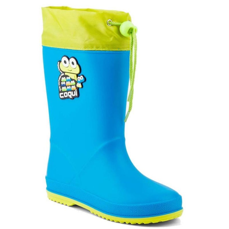 Wellingtons Coqui Rainy Collar Jr. 8508-100-4713 bleu