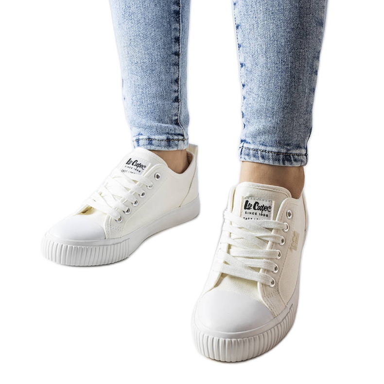 Baskets blanches Lee Cooper LCW-22-31-0845L