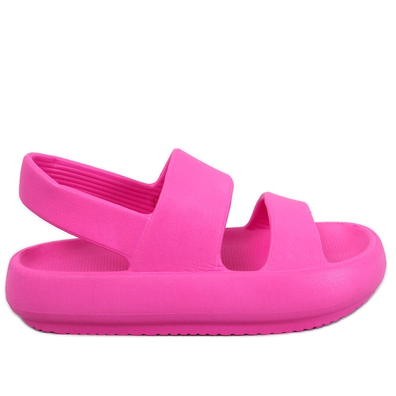Sandales Caoutchouc Boddie Fuchsia rose