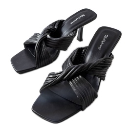 Inna Sandales à talons noires Seiler