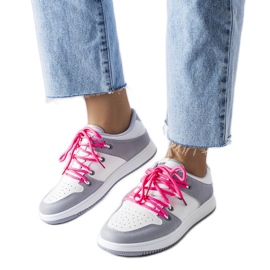 Baskets rétro blanches Shari