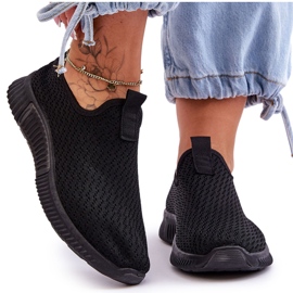 PM1 Chaussures de sport à enfiler Frankie noires classiques