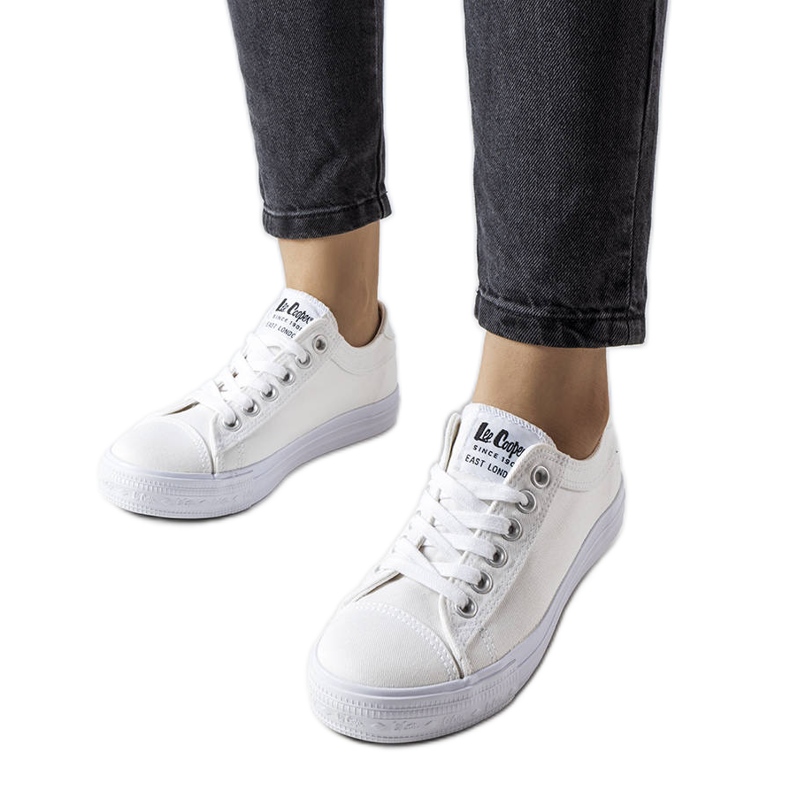 Baskets blanches Lee Cooper LCW-22-31-0979L