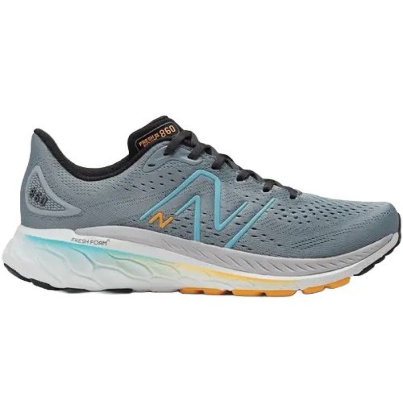 New Balance Fresh Foam 860 v13 M NBM860R13 chaussures de course gris New Balance Fresh Foam 860 v13 M NBM860R13 chaussures de course gris
