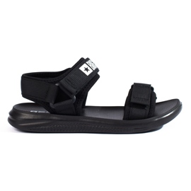 Sandales noires pour femmes Big Star HH274A024B le noir Sandales noires pour femmes Big Star HH274A024B le noir