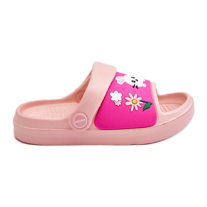 WJ1 Sandales légères pour enfant à motif animalier Rose Rico WJ1 Sandales légères pour enfant à motif animalier Rose Rico