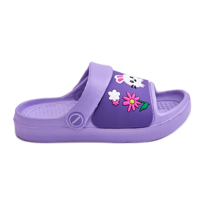 WJ1 Sandales Légères Enfant À Motifs Animaliers Violet Rico