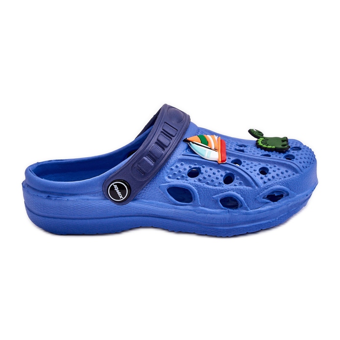 Claquettes légères Crocs en mousse pour enfants Bonbons bleus Claquettes légères Crocs en mousse pour enfants Bonbons bleus