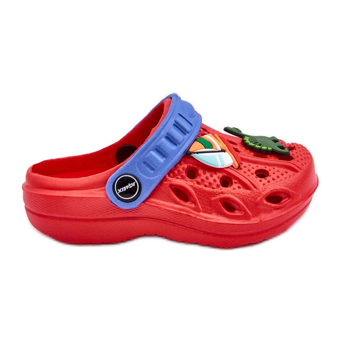 Chaussons Enfant Crocs Légers en Mousse Rouge Bonbons Chaussons Enfant Crocs Légers en Mousse Rouge Bonbons