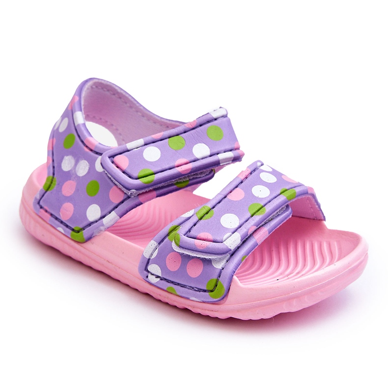 Sandales Enfant Foam Light Motifs Malaga Rose-Violet Sandales Enfant Foam Light Motifs Malaga Rose-Violet