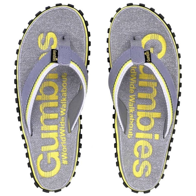 Tongs Gumbies Cairns G-CA-UNI-YE gris